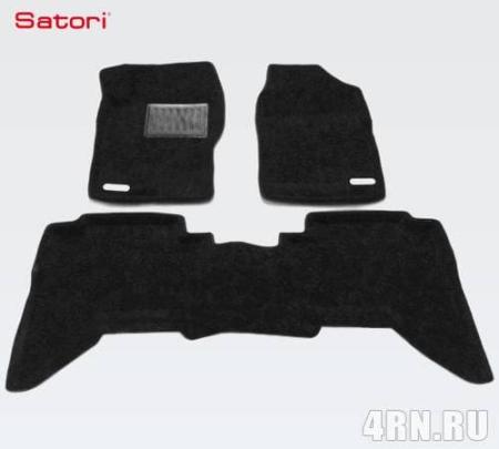 Коврики салона Satori Liner 3D Basic текстильные для Nissan Pathfinder (2005-2014) № SI 02-00110