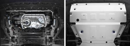 Защита двигателя для Porsche Cayenne (2017-2025) № 333.4612.1