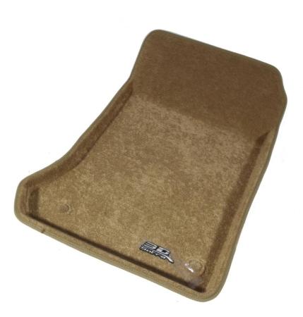 Коврики салона Sotra Liner 3D Lux бежевые для Mercedes GLK-Class (X204) (2014-2015) № ST 74-00573