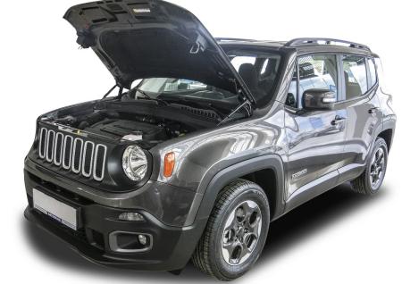 упоры капота для jeep renegade (2014-2018) 2 шт. № ujeeren011
