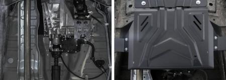 Защита раздаточной коробки для Fiat Fullback (2016-2020) № 222.4048.2