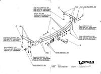 Фаркоп Imiola для Toyota Highlander (2010-2014) № T.050