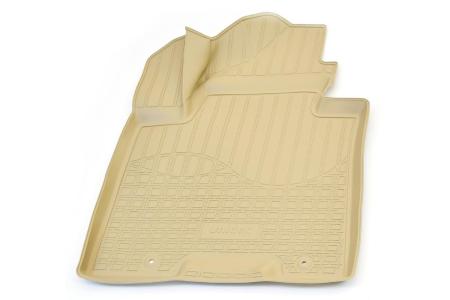 Коврики салона Norplast бежевые для Hyundai Tucson (2015-2020) № NPA11-C31-560-B