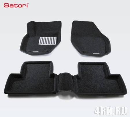 Коврики салона Satori Liner 3D Basic текстильные для Volvo XC90 (2006-2014) № SI 05-00170