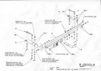 Фаркоп Imiola для Toyota Corolla Verso E12 (2002-2004) № T.031