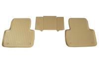 Изображение коврики салона norplast 3d бежевые для audi q7 5 мест (2015-2025) № npa11-c05-774-b