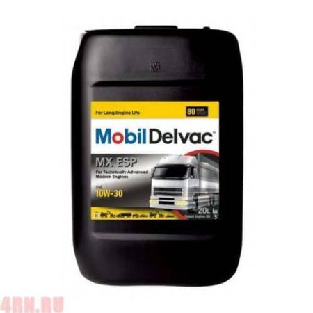 Масло MOBIL Delvac MX ESP 10W30 моторное минеральное 20 л