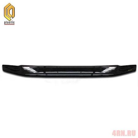 Дефлектор капота CA Plastic Classic черный для Volkswagen Tiguan (2016-2023) № 2010010112660