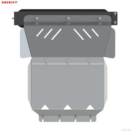 Защита двигателя для Volkswagen Amarok (2010-2021) № 26.1947