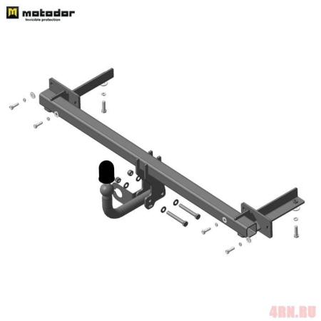 Фаркоп Motodor для Lada (ВАЗ) Vesta (2016-2024) № 92104-A