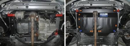 Защита двигателя и КПП для FAW V2 (2012-2016) № 111.8004.1