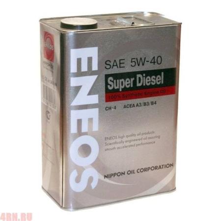 Масло ENEOS Super Diesel 5W40 CH-4 моторное синтетическое 0,946л CH-4 5W40