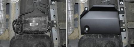 Защита адсорбера для Geely Atlas (2018-2021) № 111.1917.1