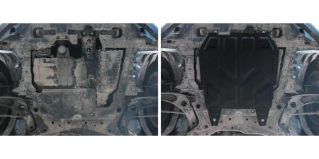 Защита картера и КПП для Citroen C4 Aircross (2012-2016) № AM.4037.1