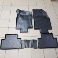 Изображение коврики салона оригинальные для nissan qashqai (2017-2021) № kr748bm081bk