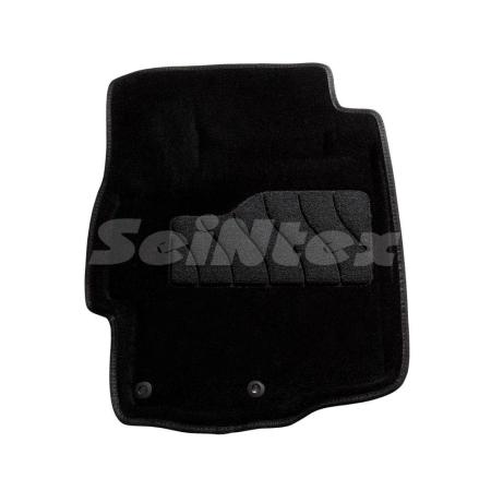 Коврики салона 3D текстильные для Citroen C-Crosser (2007-2013) серые № 82160