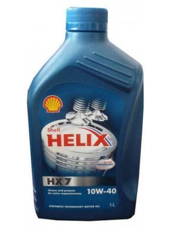 Масло моторное Shell Helix HX7 10W-40 1л RU