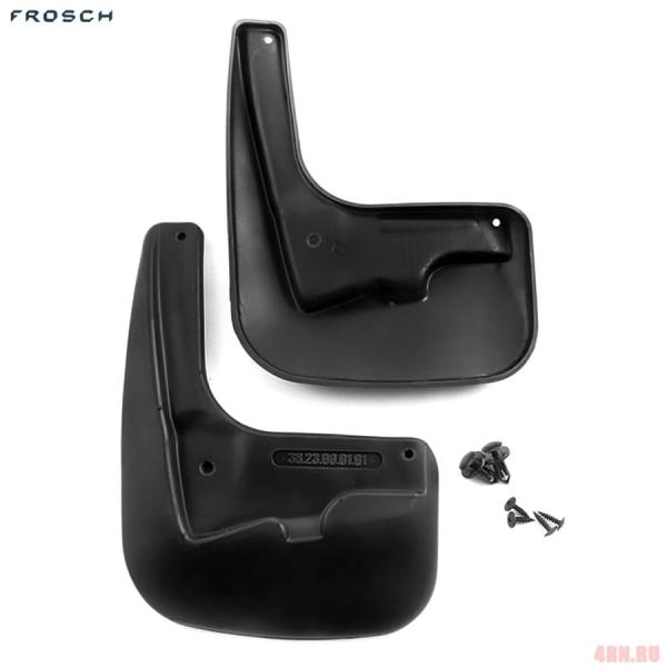 Брызговики передние для Peugeot 208 хэтчбек (2013-2019) № FROSCH.38.23.F11