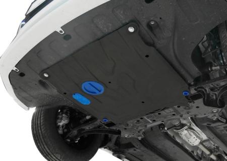 Защита двигателя и КПП для Kia Rio седан, хэтчбек X-Line (2017-2023) № 111.2369.1