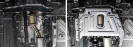 Защита кислородного датчика для Renault Arkana 4WD (2019-2025) № 333.4725.2