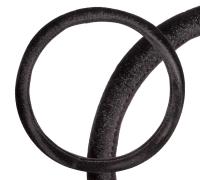 фотографии оплетка из искусственного меха (черная), m 38см awc-sf-09m