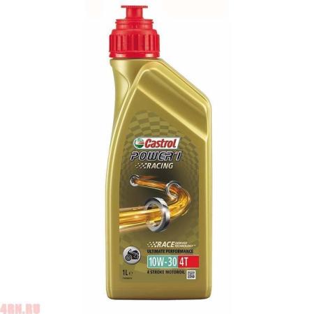 Масло CASTROL Power 1 Racing синтетическое 10W30 4T 1 л