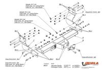 Фаркоп Imiola усиленный для Mercedes Sprinter (W906) фургон (со ступенькой) (2006-2018) № M.031