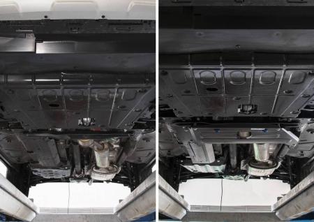 Защита топливных трубок для Renault Duster (2011-2015) № 111.4716.1