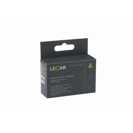 фотографии Держатель для телефона в дефлектор раздвижной LECAR артикул LECAR000010409