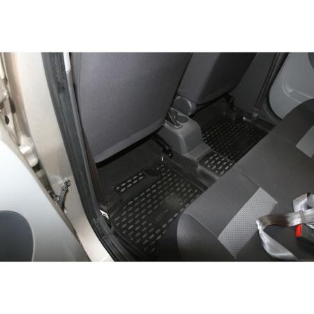 Коврики салона Element 3D для Faw V2 (2013-2015) № FAWC.3D.62.13.210k