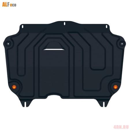 Защита картера и КПП для Chevrolet Spark (2010-2015) на штатный крепеж № ALF0314