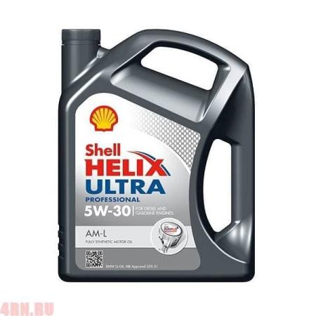 Масло SHELL Helix Ultra Professional AM-L 5W30 моторное синтетическое 4 л 177