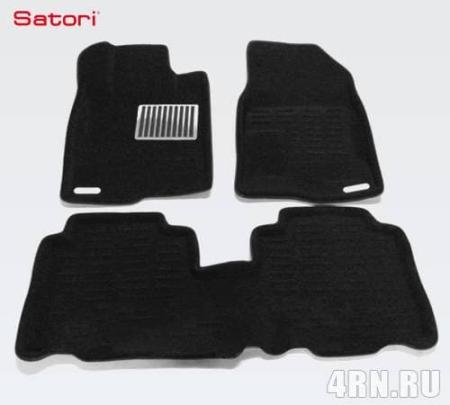 Коврики салона Satori Liner 3D Basic текстильные для Chevrolet Captiva (2006-2012) № SI 05-00060