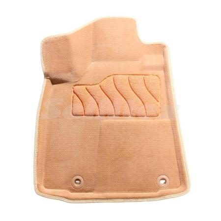 Коврики салона 3D текстильные для Lexus RX (2009-2015) бежевые № 84102