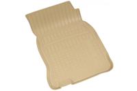 Изображение коврики салона norplast передние бежевые для nissan qashqai (2014-2021) № npa10-c61-604-b