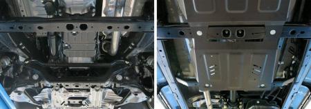 Защита раздаточной коробки для Toyota Hilux 4WD (2015-2025) № 222.5712.1