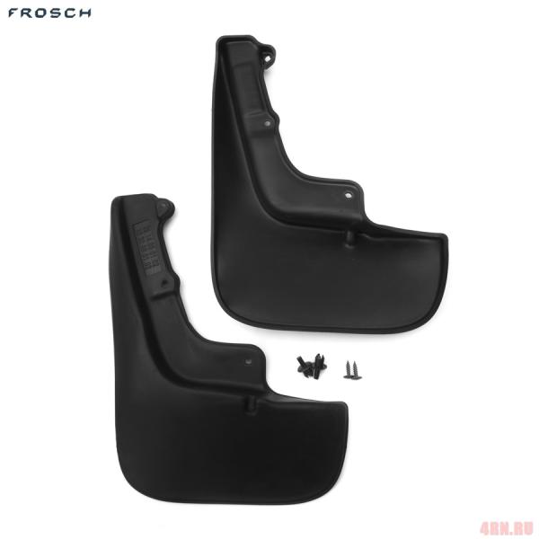Брызговики передние для Peugeot Boxer (2006-2022) (с расширителем арок) № FROSCH.38.14.F18