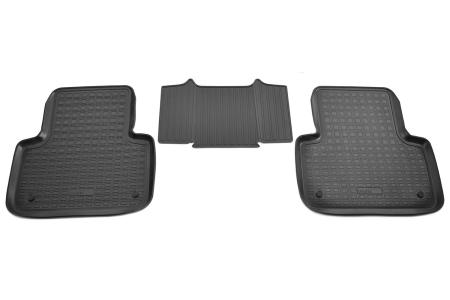 Коврики салона Norplast 3D для Audi Q7 (2015-2025) 5 мест № NPA11-C05-774