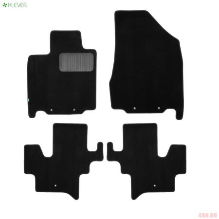 Коврики салона Klever текстильные Standart для Infiniti JX (2012-2014) № KLEVER02761401210kh