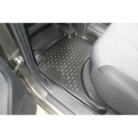 Изображение коврики салона element 3d для mitsubishi l200 (2015-2023) бюджетная комплектация № carmit00003