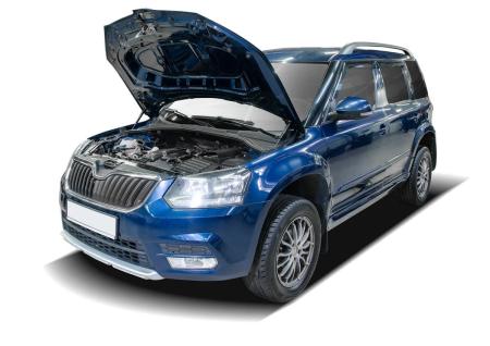упоры капота для skoda yeti (2013-2018) 2 шт. № uskyet011
