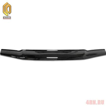 Дефлектор капота CA Plastic Classic черный для Nissan Terrano (2014-2022) № 2010010109769