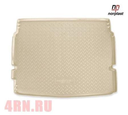 Коврик в багажник Norplast бежевый для Chevrolet Orlando 5 мест (2011-2015) № NPL-P-12-40-B