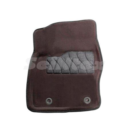 Коврики салона 3D текстильные для Ford Focus 2 (2008-2011) серые № 71716