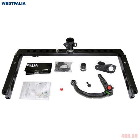 Фаркоп Westfalia быстросъемный для Audi A4 Allroad Quattro (вкл. Quattro Sport, S-line/искл. RS) (2009-2015) № 305445600001