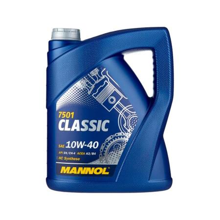 Масло моторное Mannol Classic 10W40 полусинтетическое 5л 1155