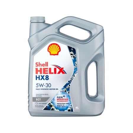 Масло моторное Shell Helix HX8 ECT 5W30 синтетическое 4л 550048035