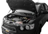  упоры капота для chevrolet aveo t300 (2011-2015) 2 шт. № uchave011