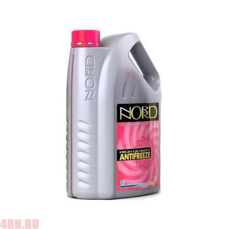 Антифриз NORD High Quality Antifreeze готовый -40C красный 3 кг артикул NR22243