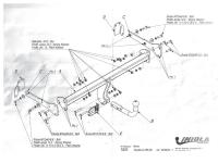 Фаркоп Imiola для Toyota C-HR (2018-2023) № T.070